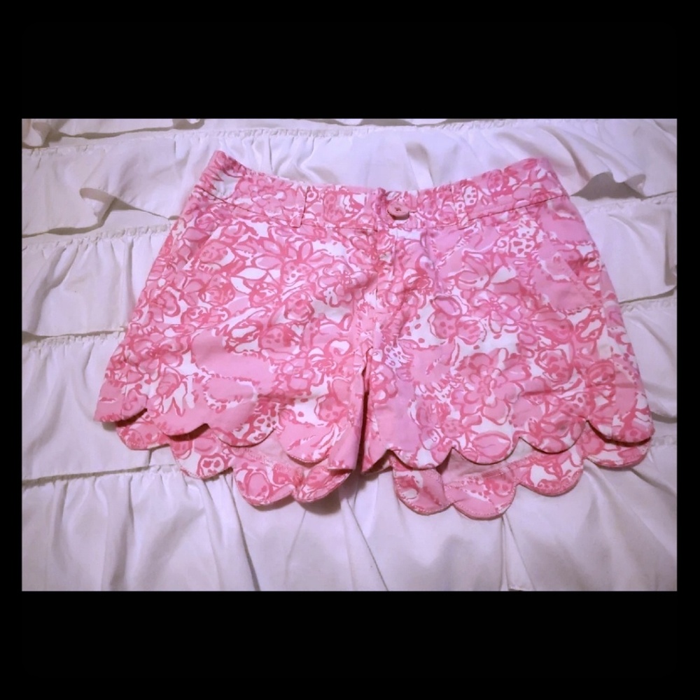 Pink Lilly Pulitzer Buttercup Shorts 00
